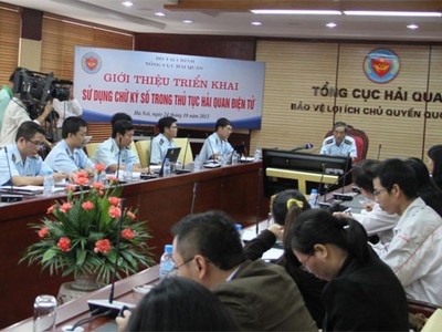 6 sự kiện công nghệ thông tin Hải quan 2013